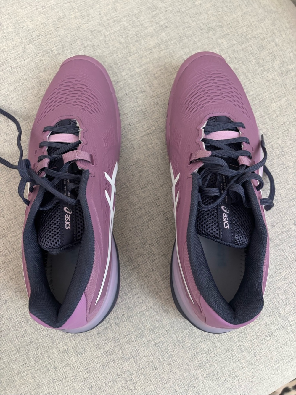 ASICS Women's Plum X Tennis Shoes (Wide)